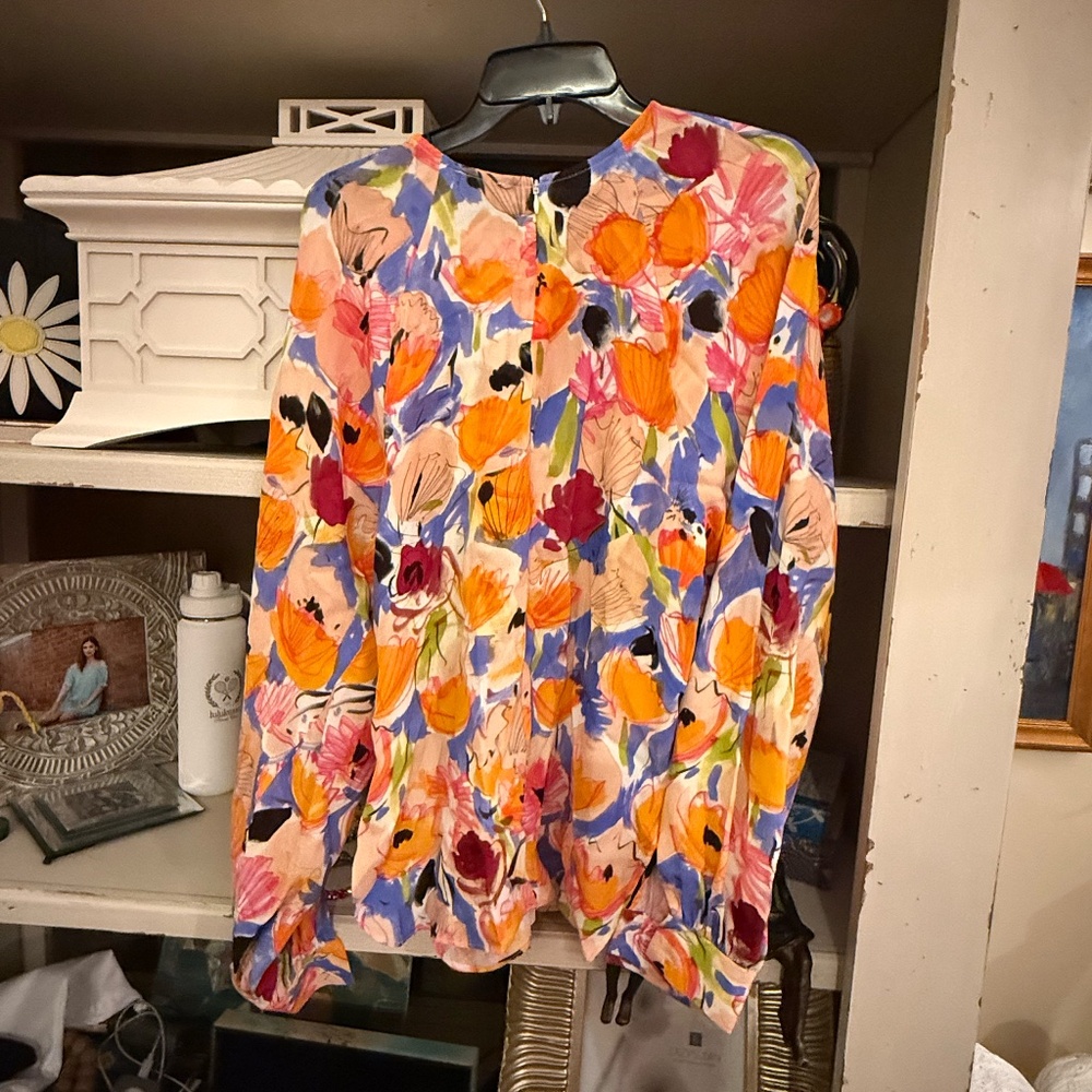 Rachel Comey sz 0 Soon floral top multi blouse - Picture 5 of 5